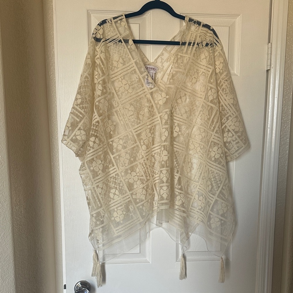 Shyanne Ivory Lace Cover-Up